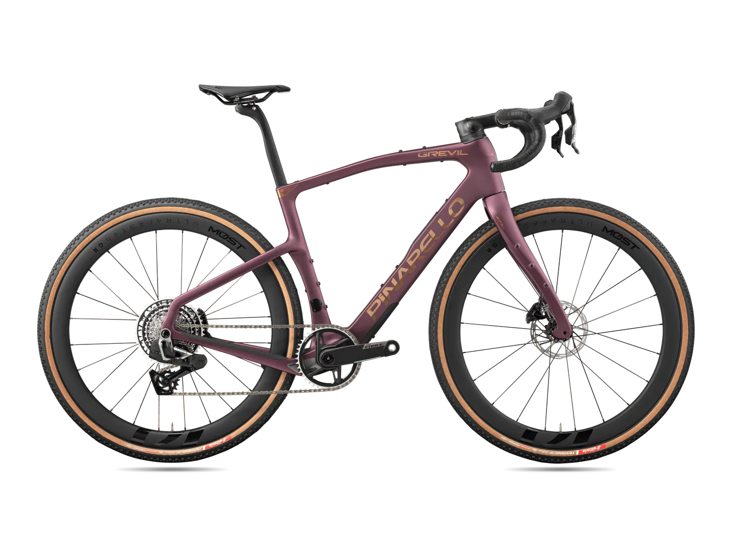 Pinarello Grevil F72026 - Shimano GRX Di2 1x12sp - MOST Gravel Carbon 45