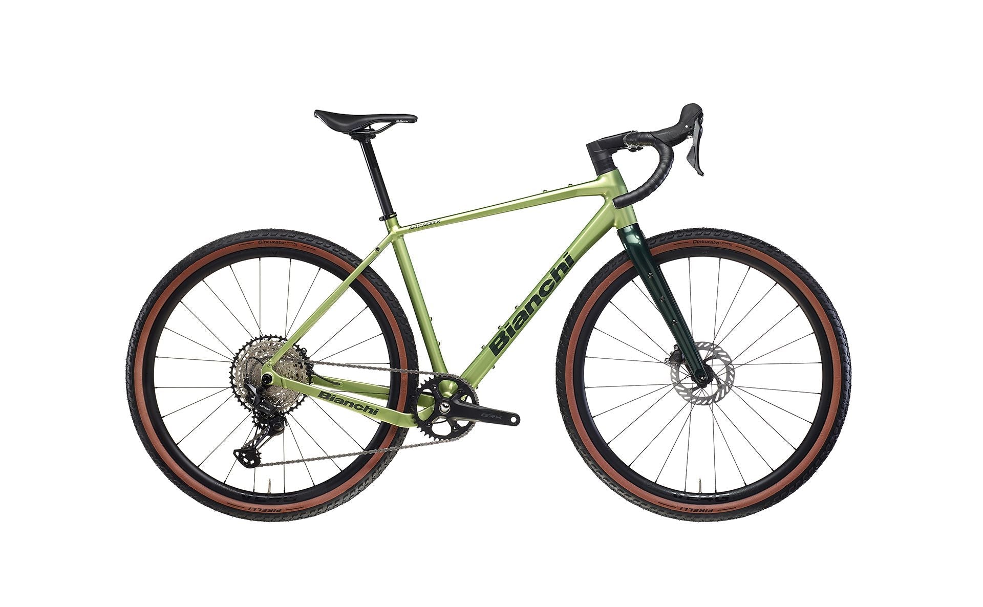 Bianchi ARCADEX AL 2026 - Shimano GRX, RD-RX822, 12v - Velomann V22G, Cerchio: alluminio, 622x24c, 24h