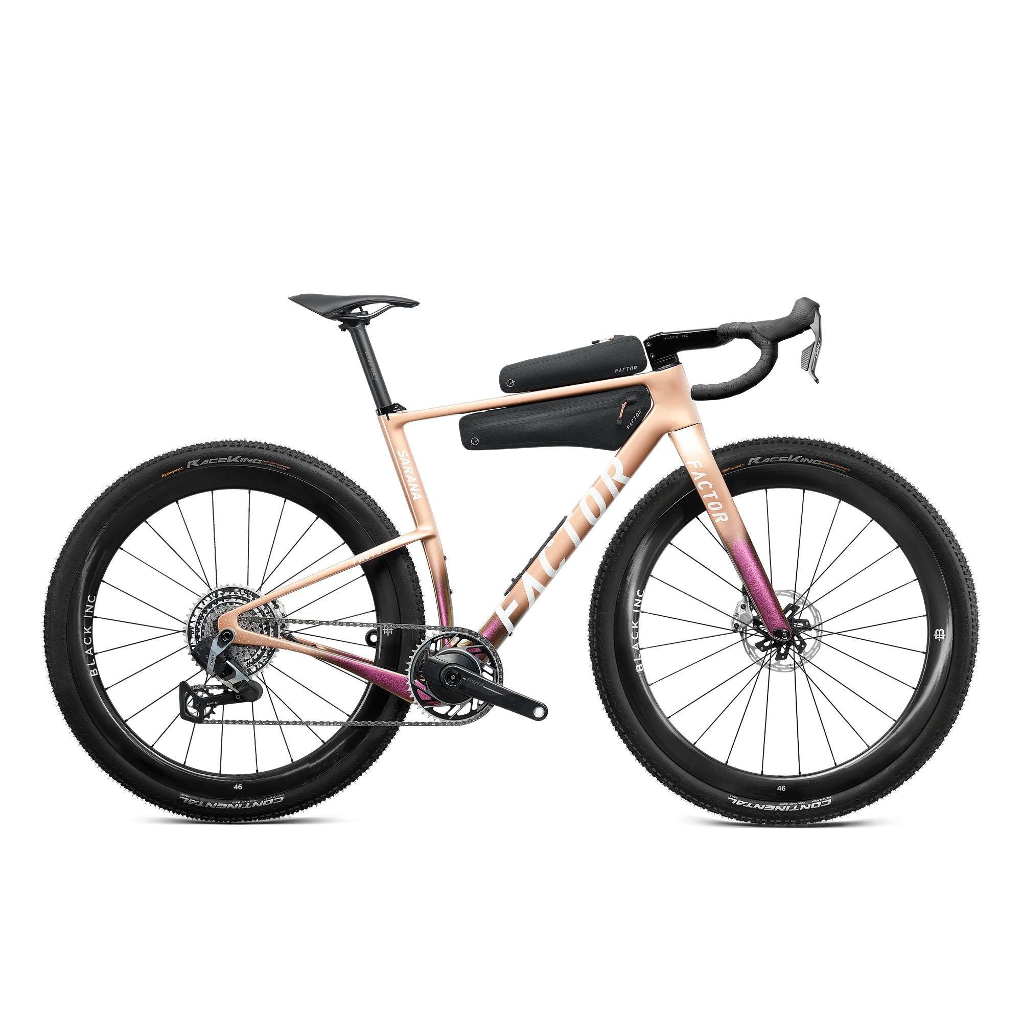Factor Sarana 2026 - SRAM Force XPLR AXS 1x13sp - Black Inc 45
