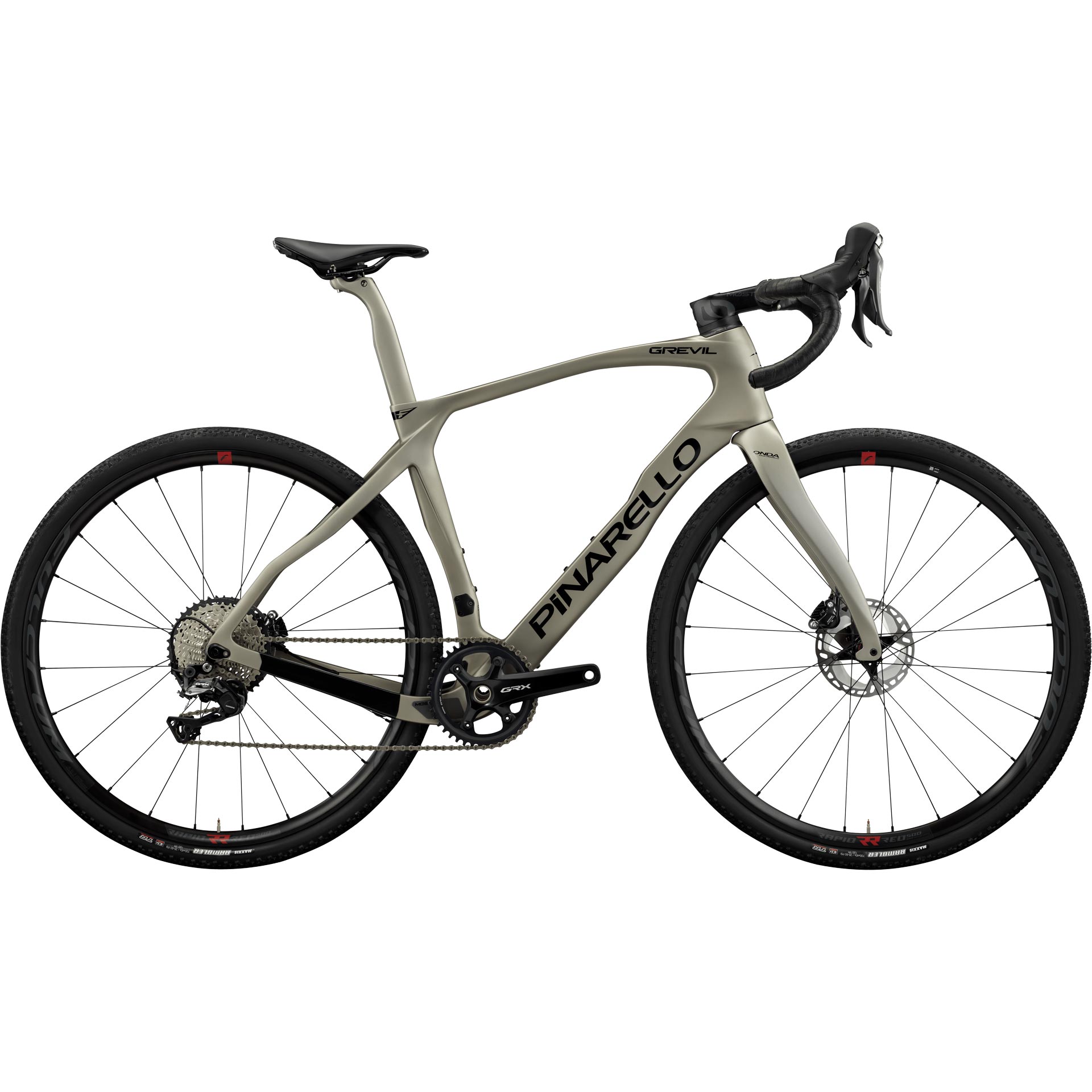 Pinarello Grevil F5 2025 - Shimano GRX 1x12sp - Fulcrum Rapid Red 500 DB
