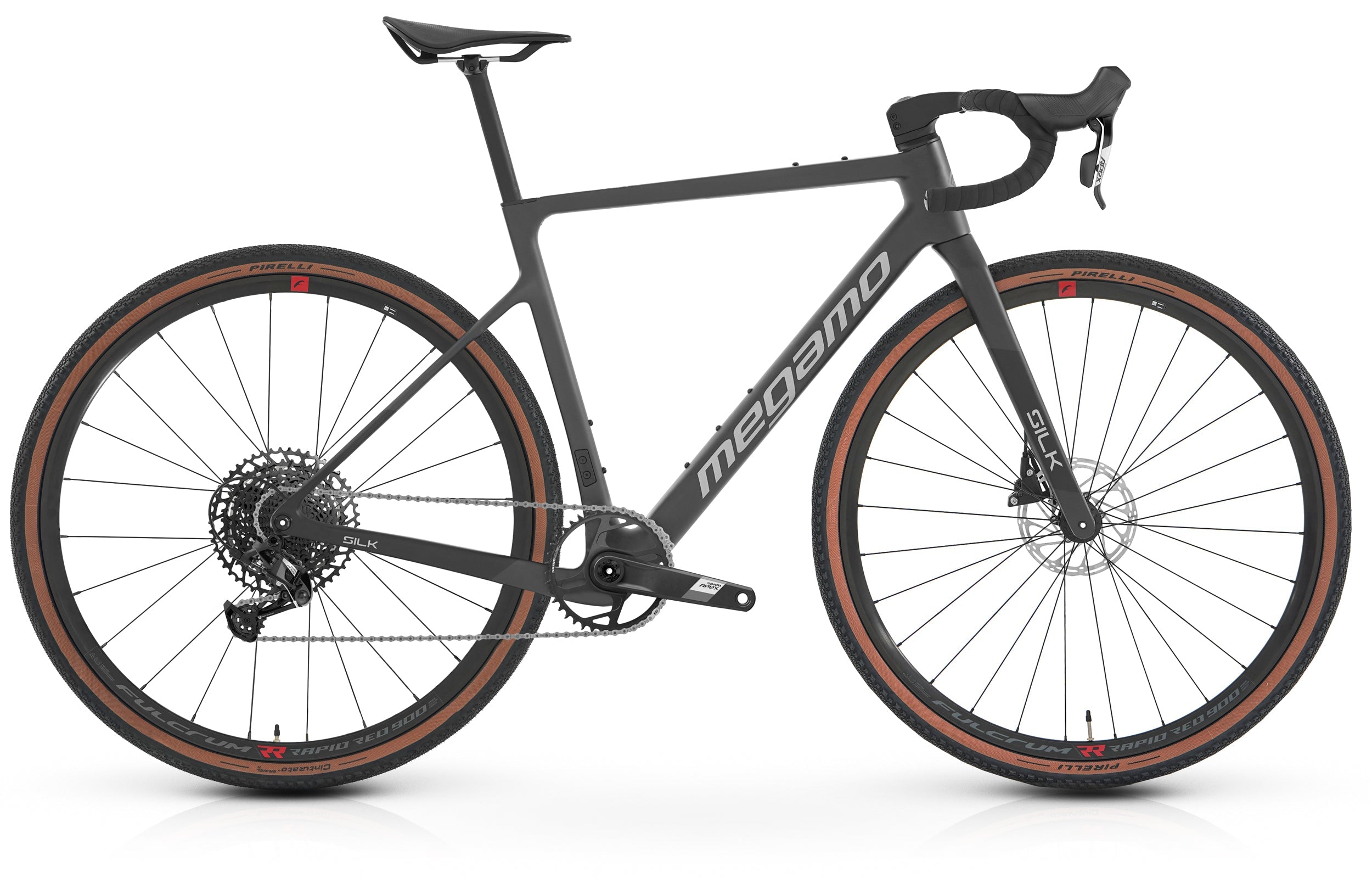 Megamo Silk 10 2024 - Sram Apex 1x12sp - Fulcrum Rapid Red 900