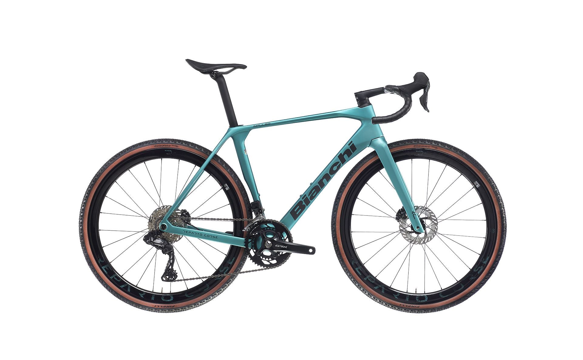 Bianchi Impulso RC 2026 - Shimano GRX825 Di2 2x12sp - Reparto Corse RC43